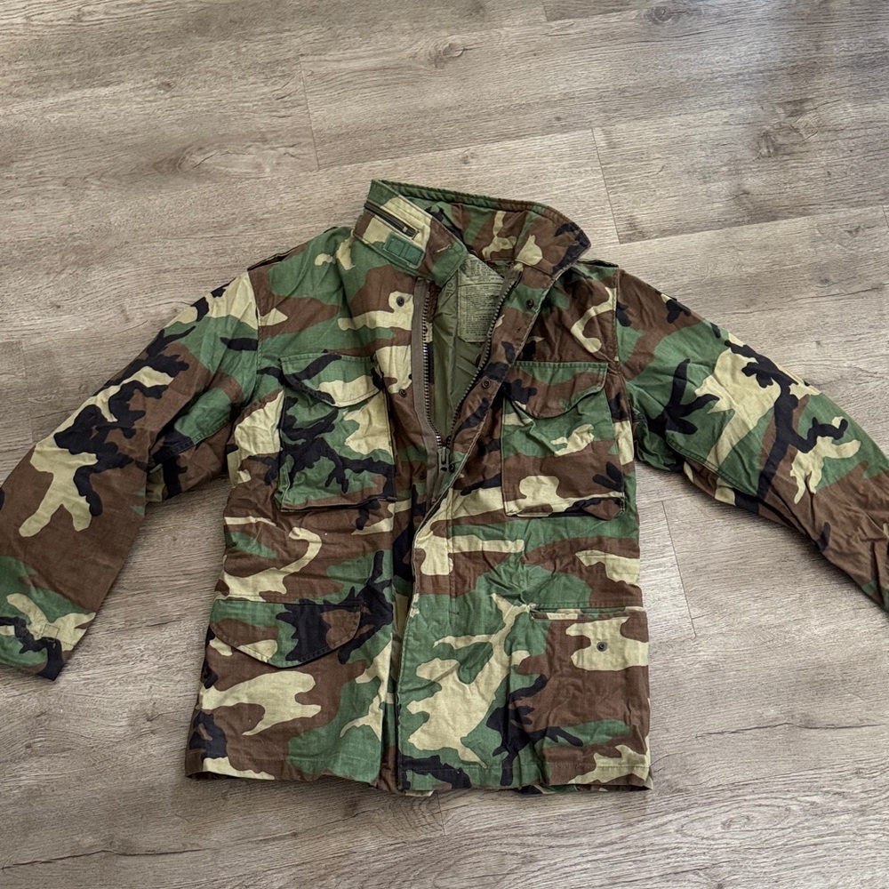 M65 Camouflage military field jacket